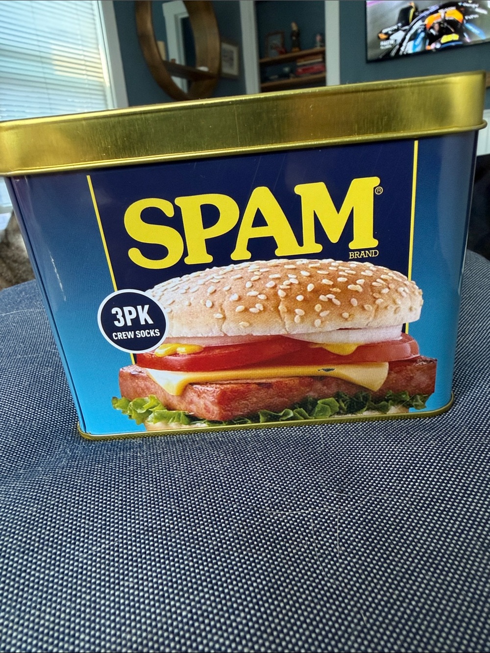 NWOT SPAM crew socks